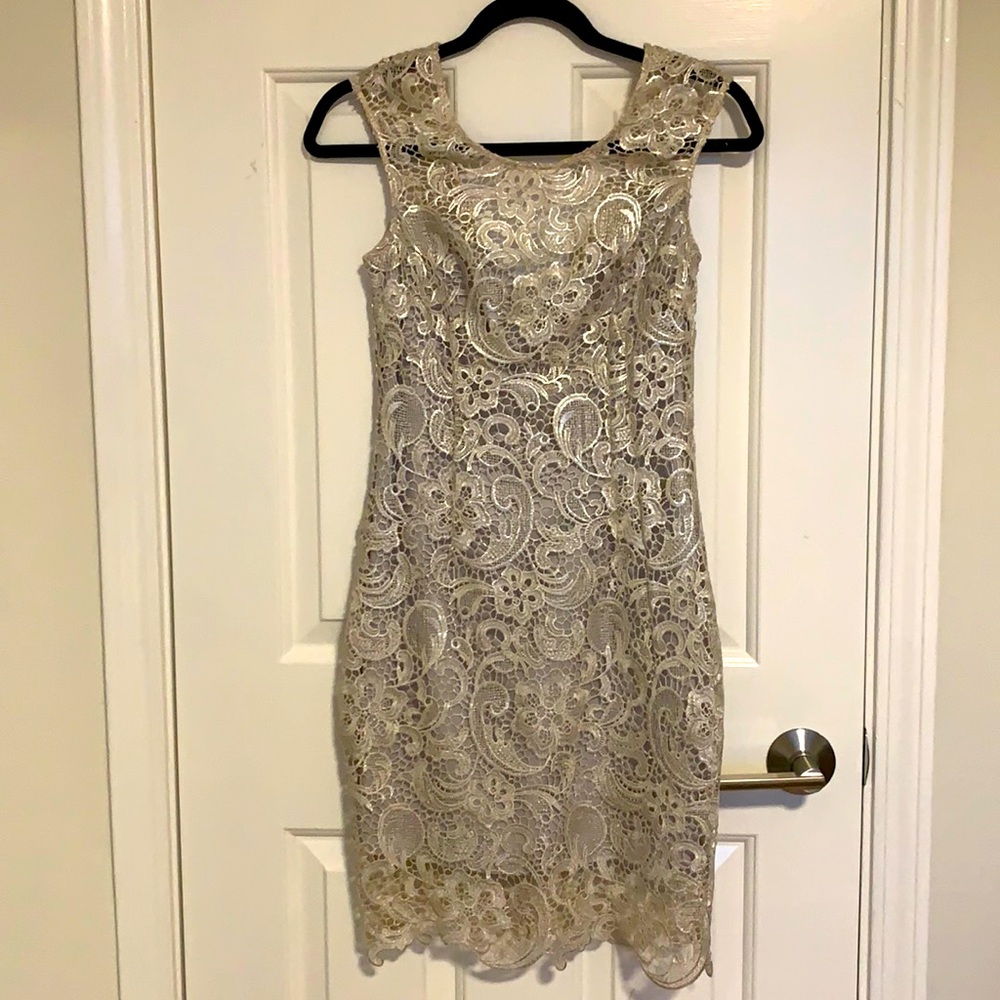 Formal lace dress